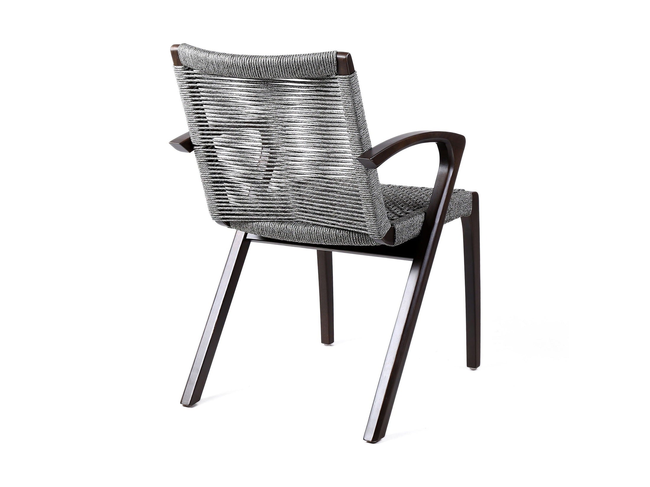 Nabila - Outdoor Wood And Rope Dining Chairs (Set of 2)