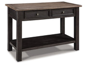 Tyler Creek - Sofa Table - Grayish Brown / Black
