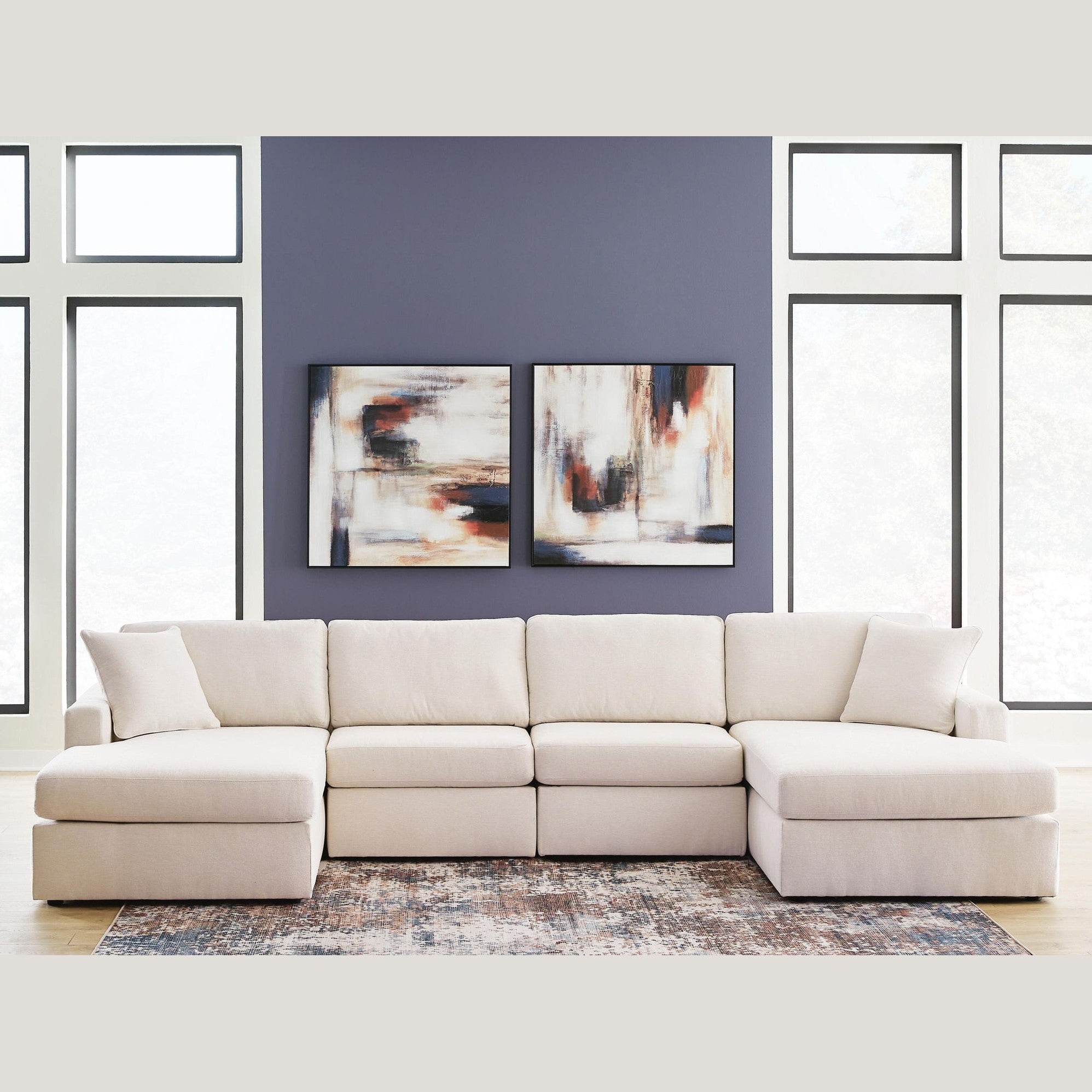 Modmax - Sectional - Oyster