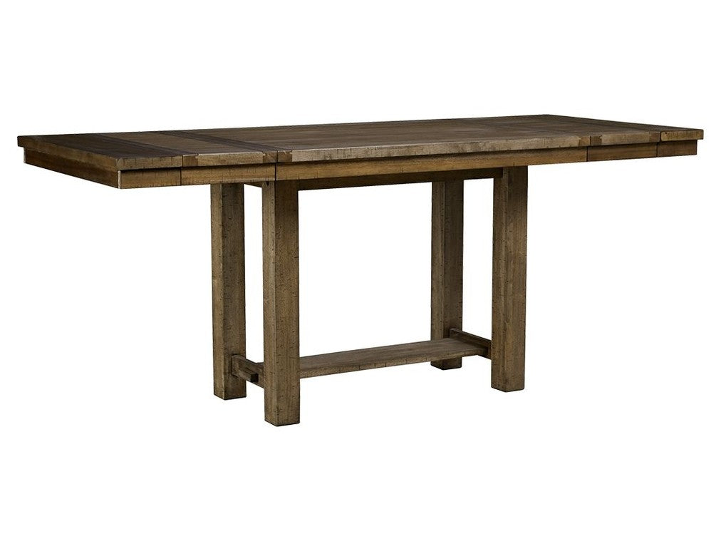 Moriville - Rectangular Dining Room Counter Extension Table - Grayish Brown