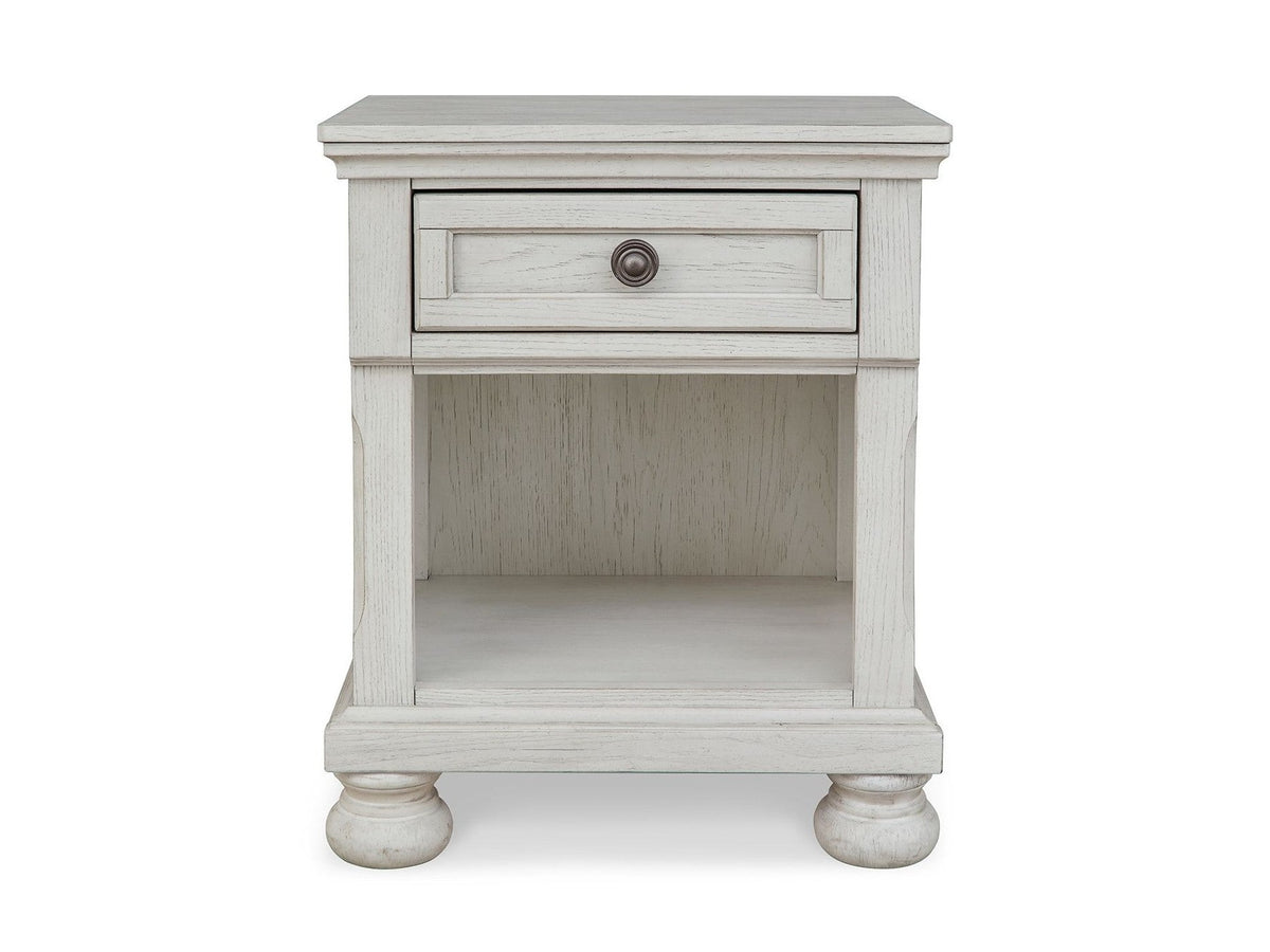 Robbinsdale - One Drawer Night Stand - Antique White