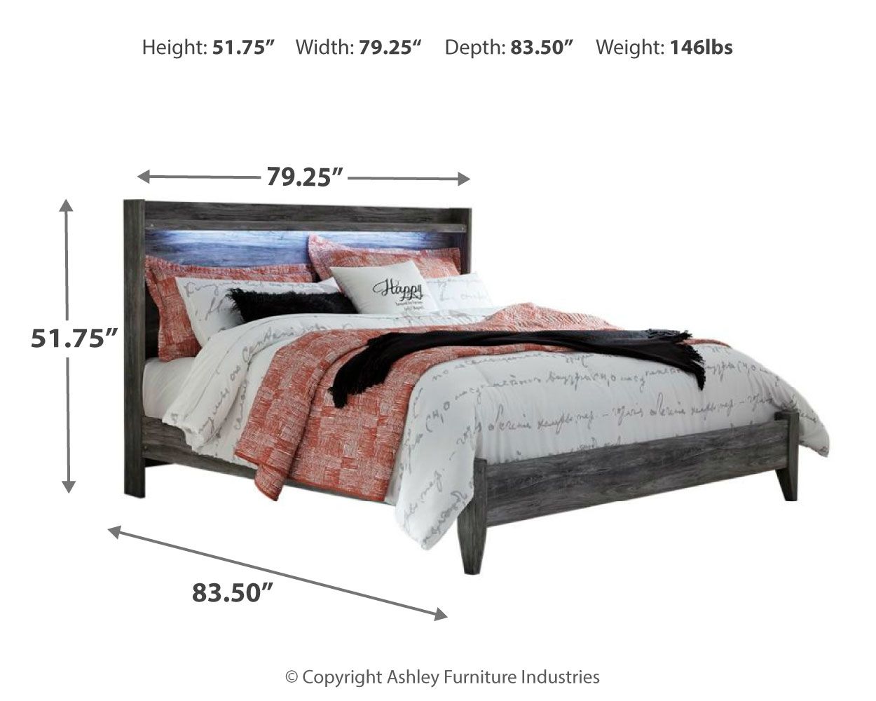 Baystorm - Panel Bed