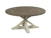 Hammary Reclamation Place Trestle Round Cocktail Table