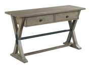 Hammary Reclamation Place Wood Sofa Table