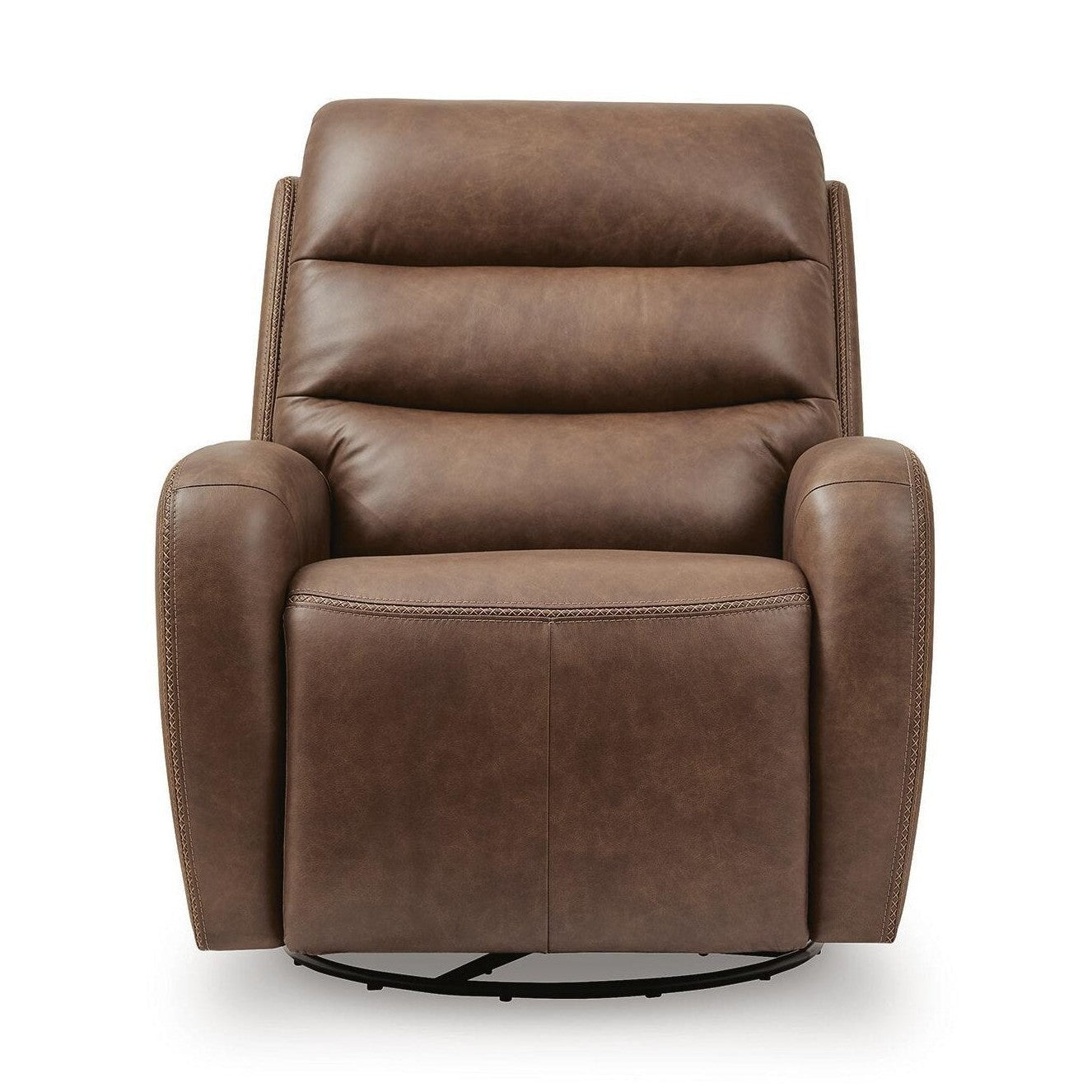 Motion-Max - Swivel Glider Power Recliner - Saddle