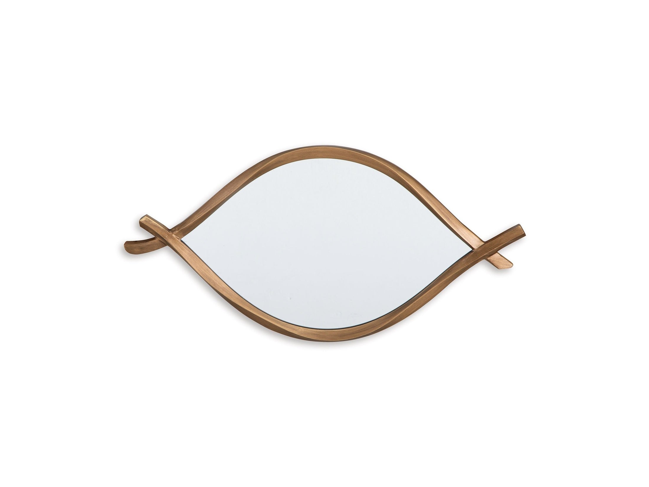 Bartner - Accent Mirror - Antique Gold Finish