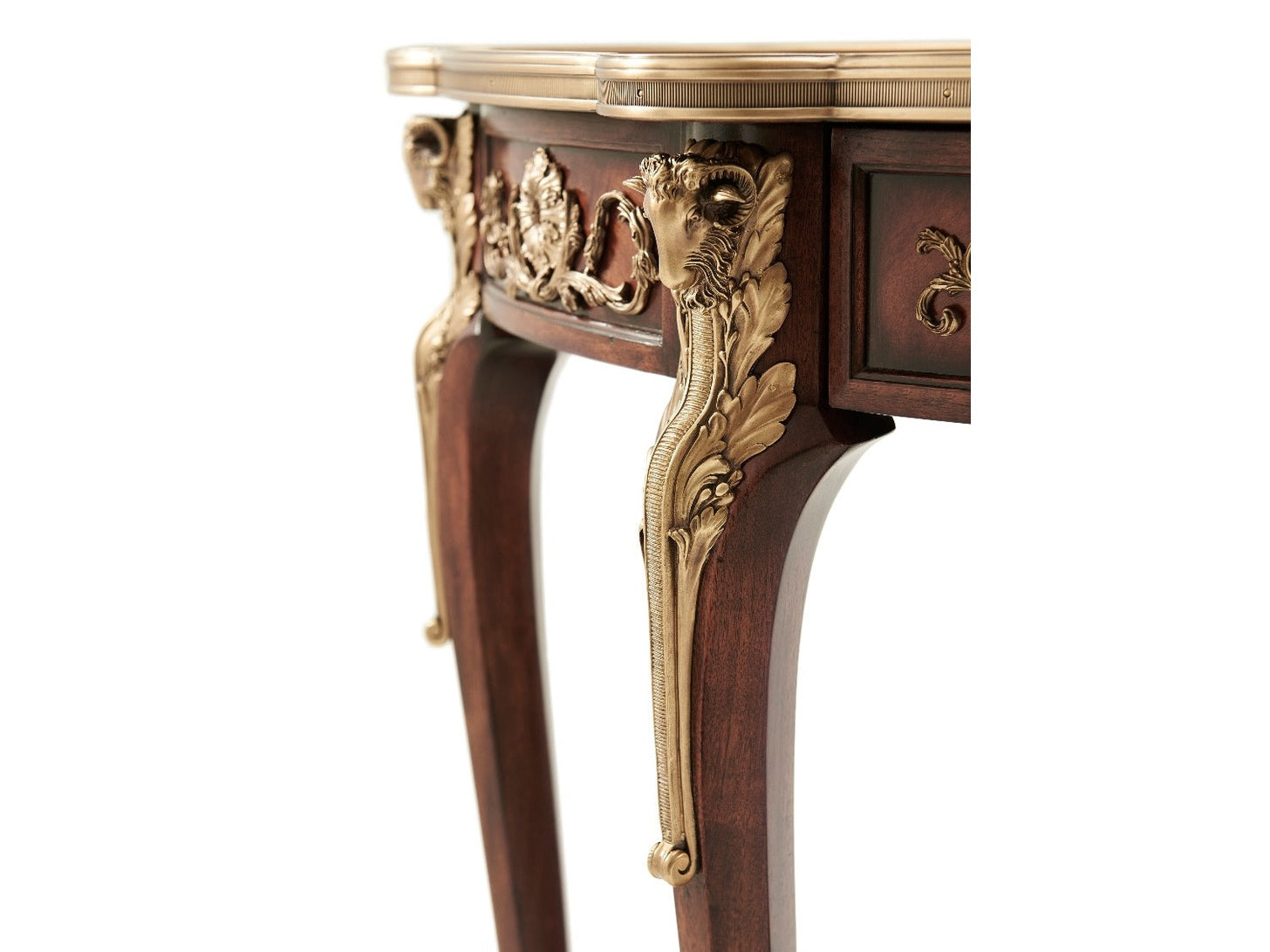 Theodore Alexander Ram's Head Console Table