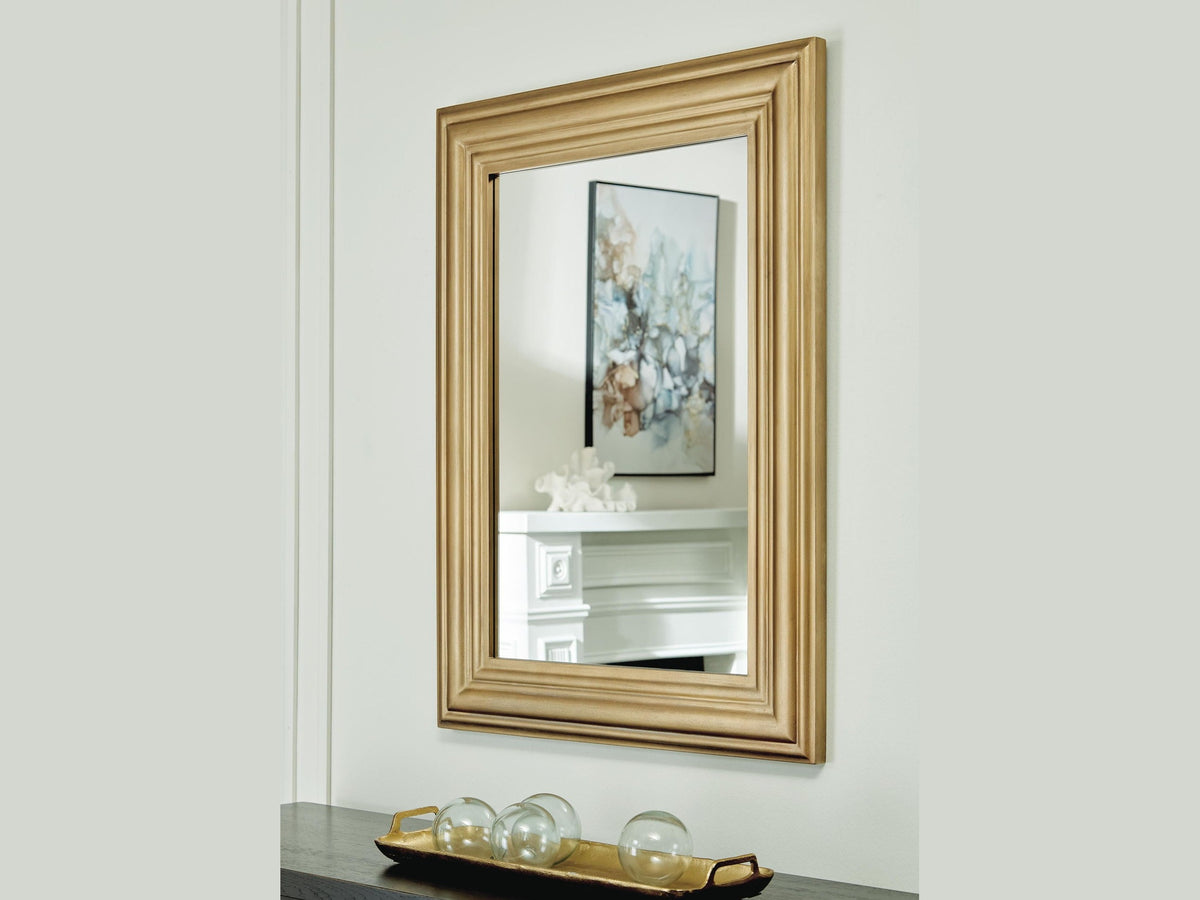 Keneriah - Accent Mirror - Gold Finish
