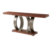 Theodore Alexander Inward Curve Console  Table