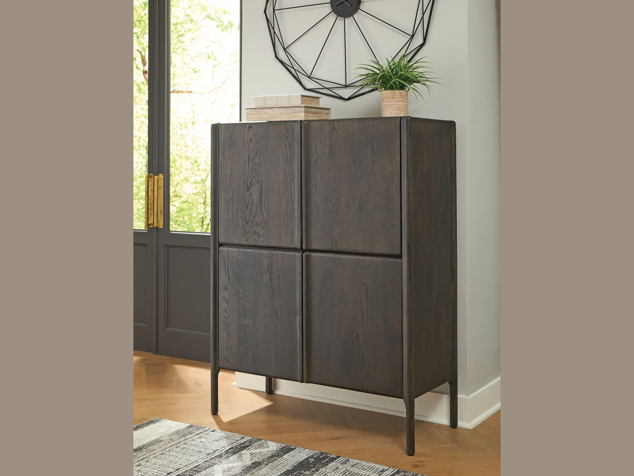 Orsonal - Accent Cabinet - Espresso Brown