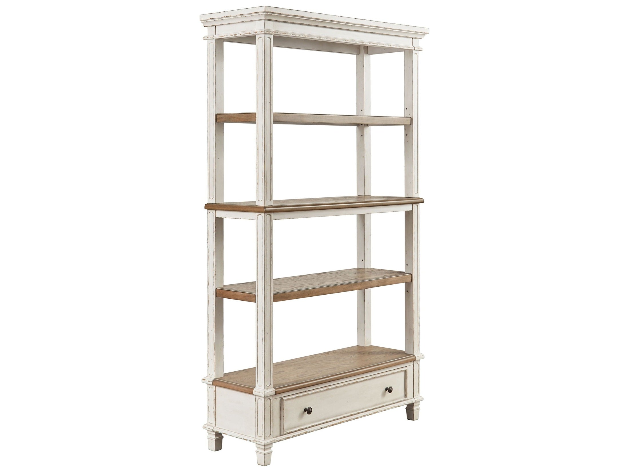 Realyn - Bookcase - Brown / White