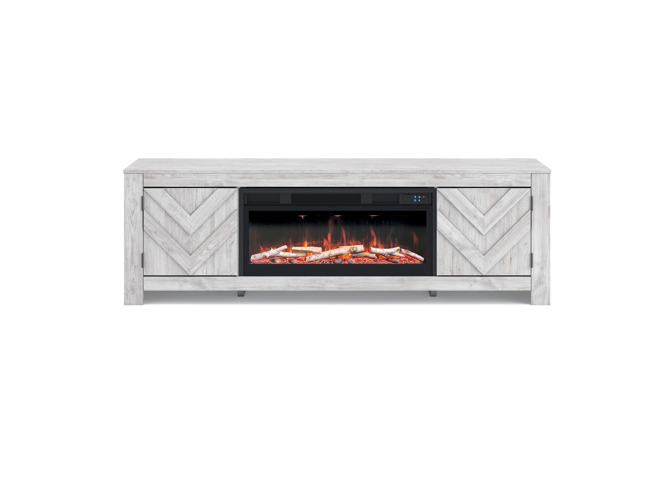 Cayboni - LG TV Stand With Fireplace Option