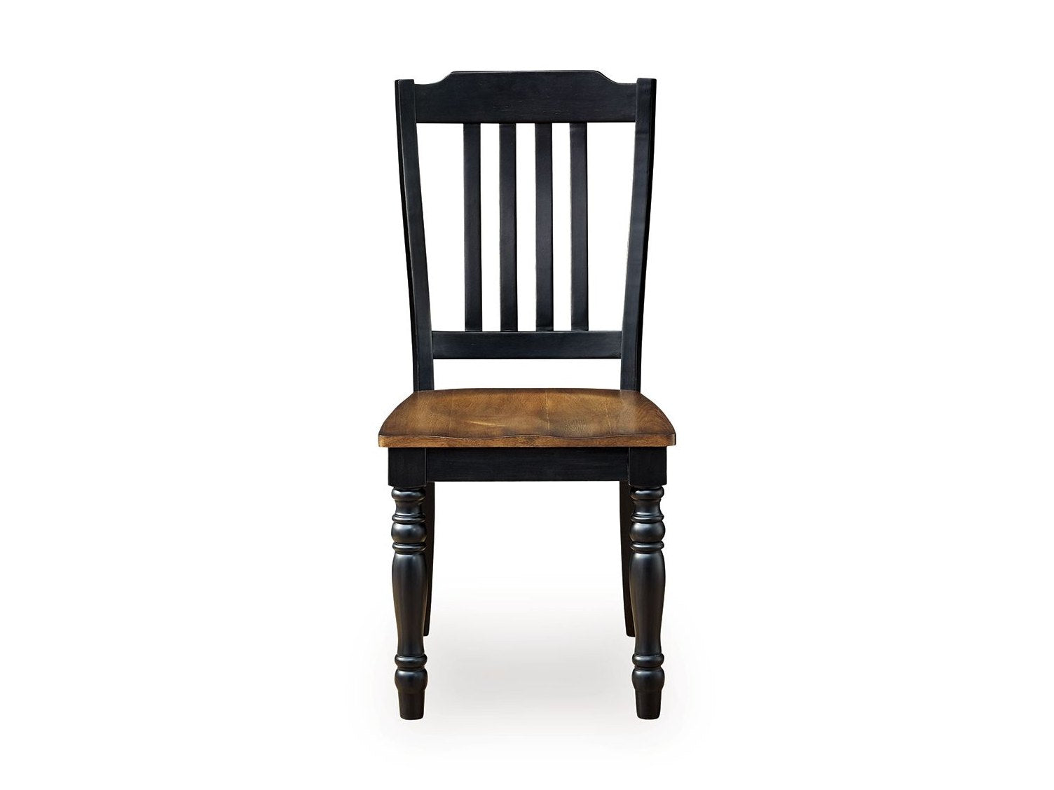 Clorazi - Dining Room Side Chair (Set of 2) - Black / Brown