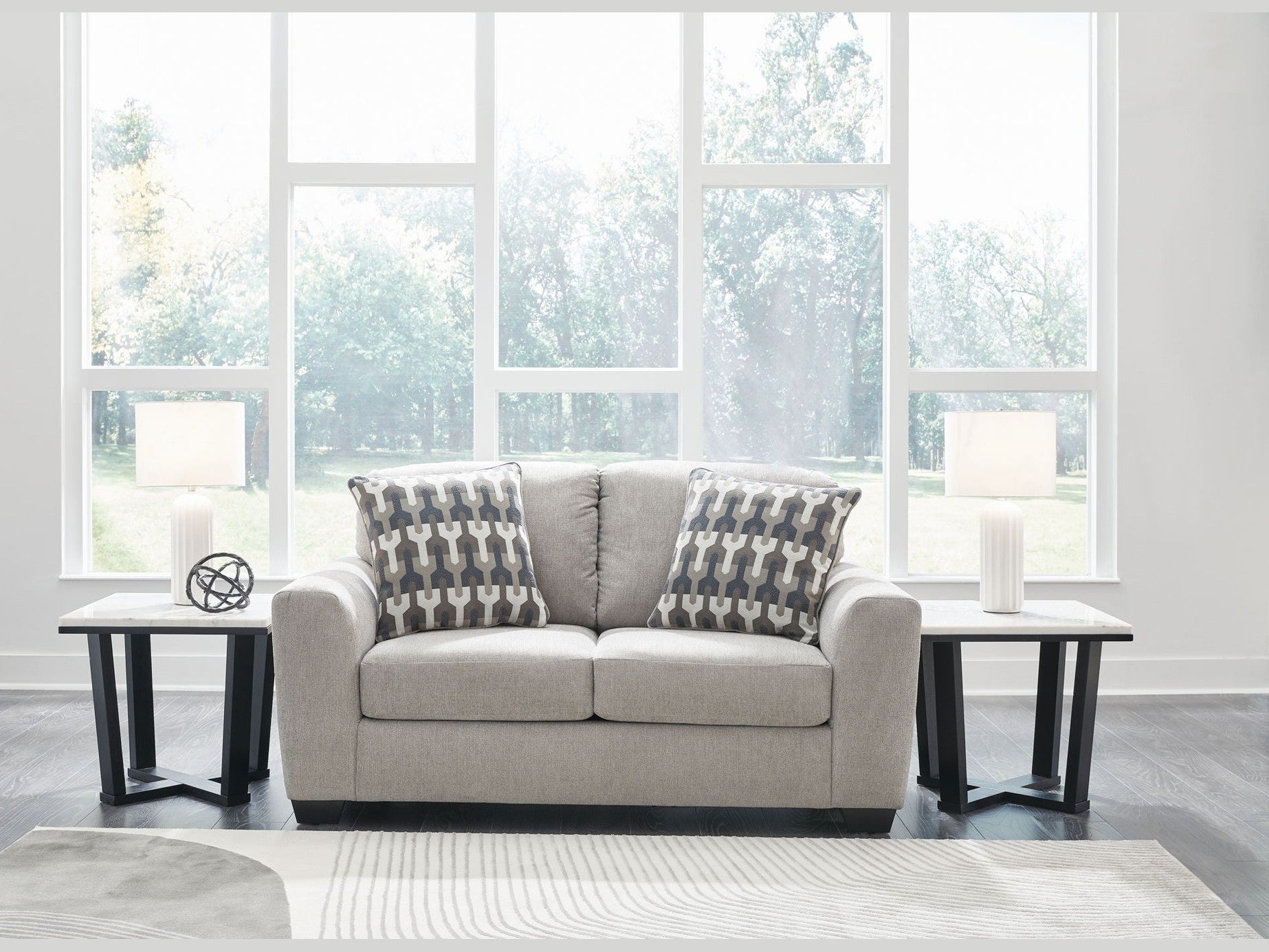 Avenal Park - Loveseat - Flannel