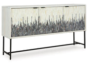 Freyton - Accent Cabinet - White / Gray
