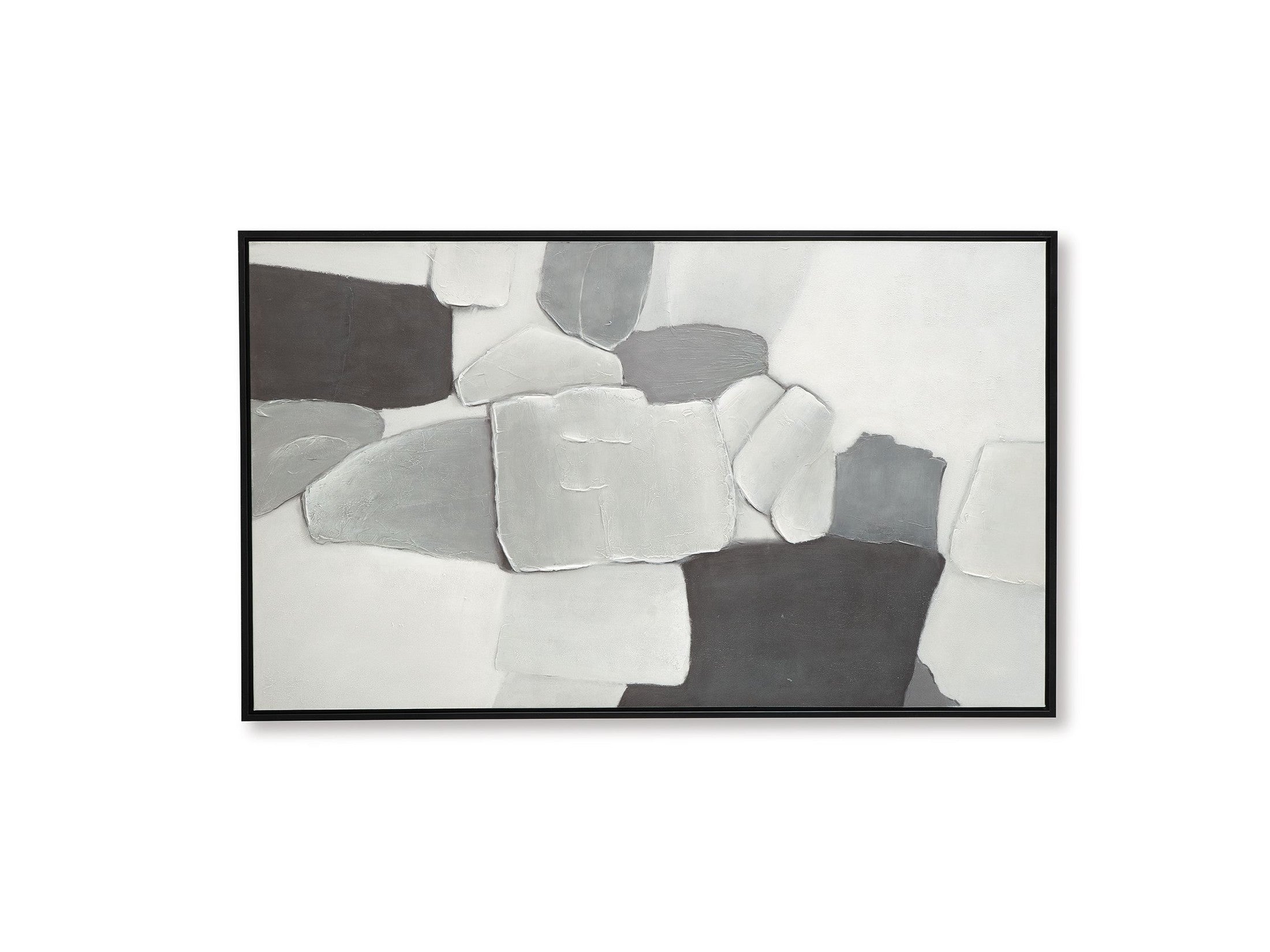 Adilson - Wall Art - White / Gray / Black