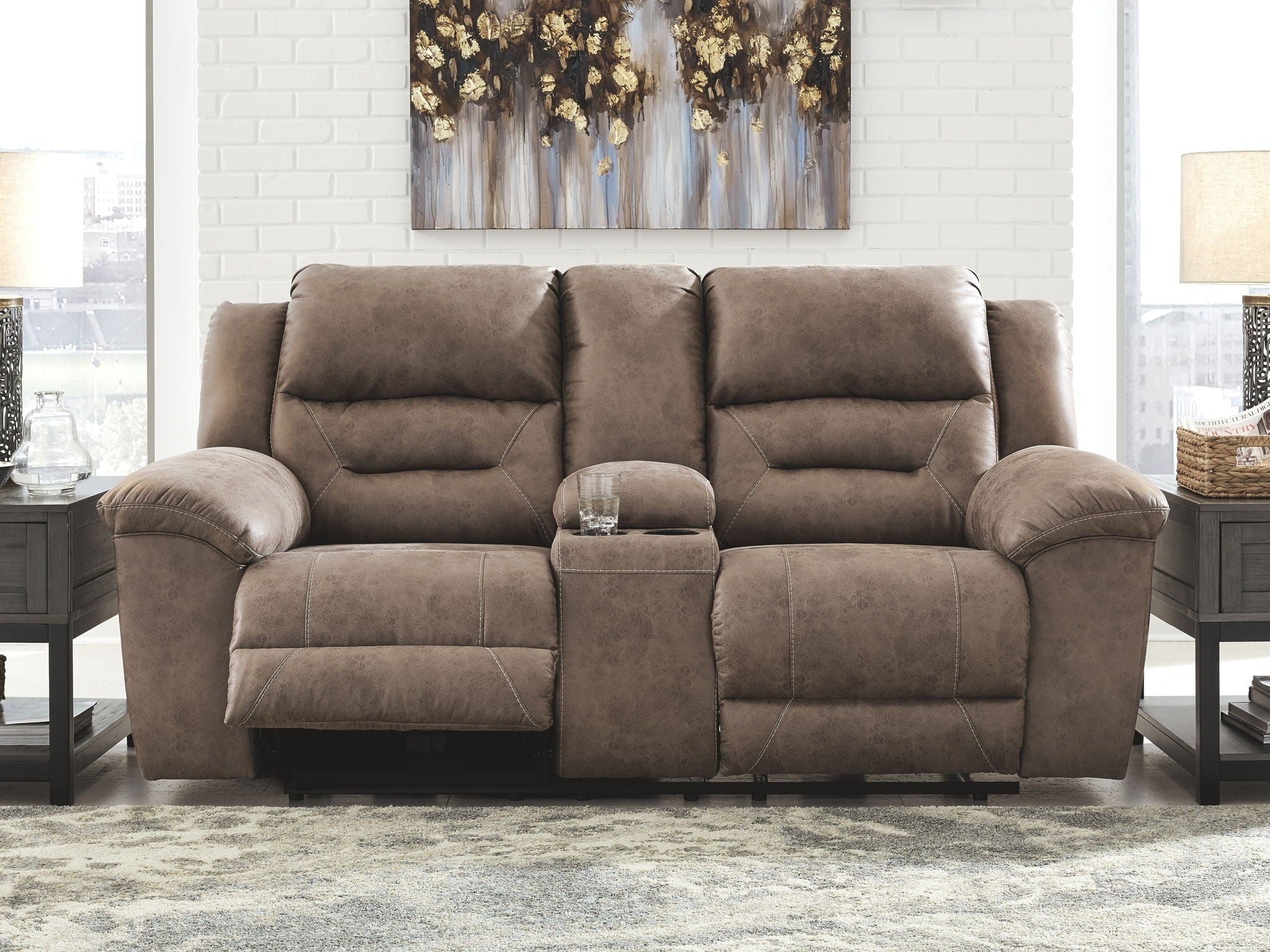 Stoneland - Power Reclining Loveseat