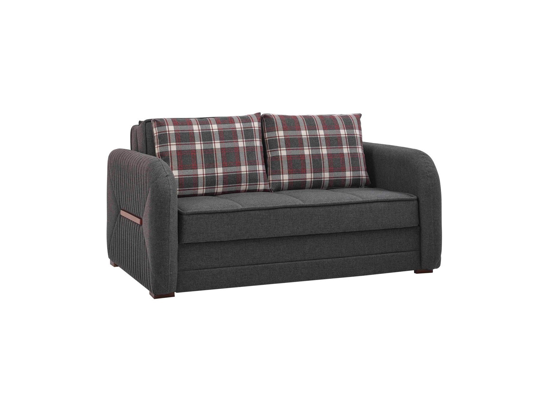Ottomanson Speedy - Upholstered Convertible Loveseat With Storage