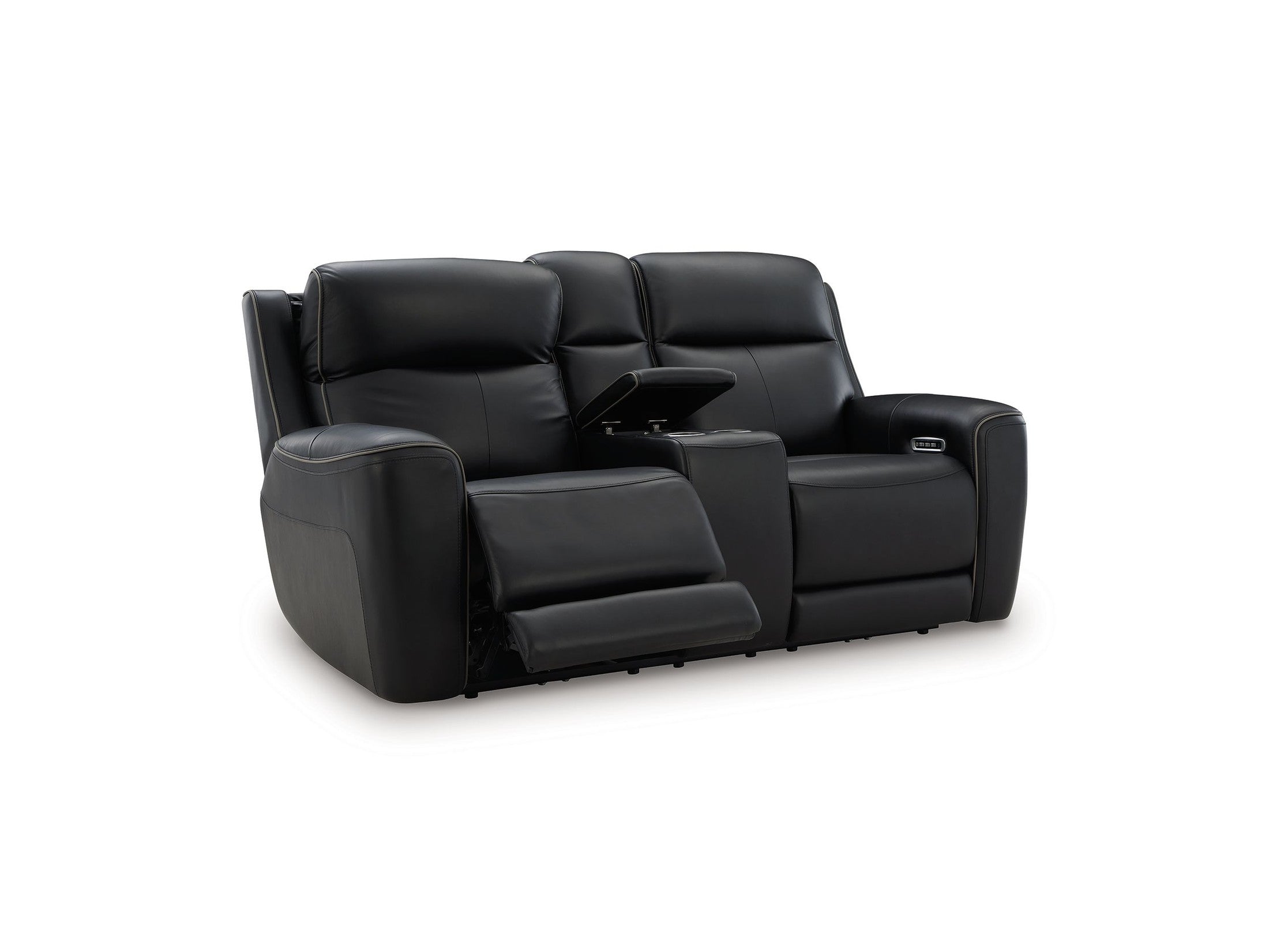5Z-Comfort - Relaxation - Power Reclining Loveseat with Console / Adj Headrest