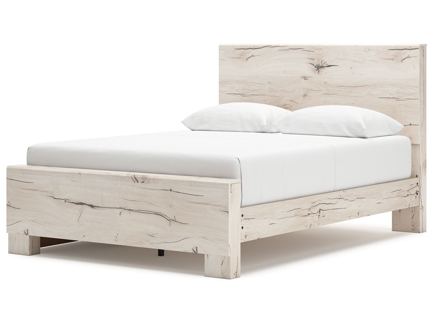 Lawroy - Panel Bed With Storage