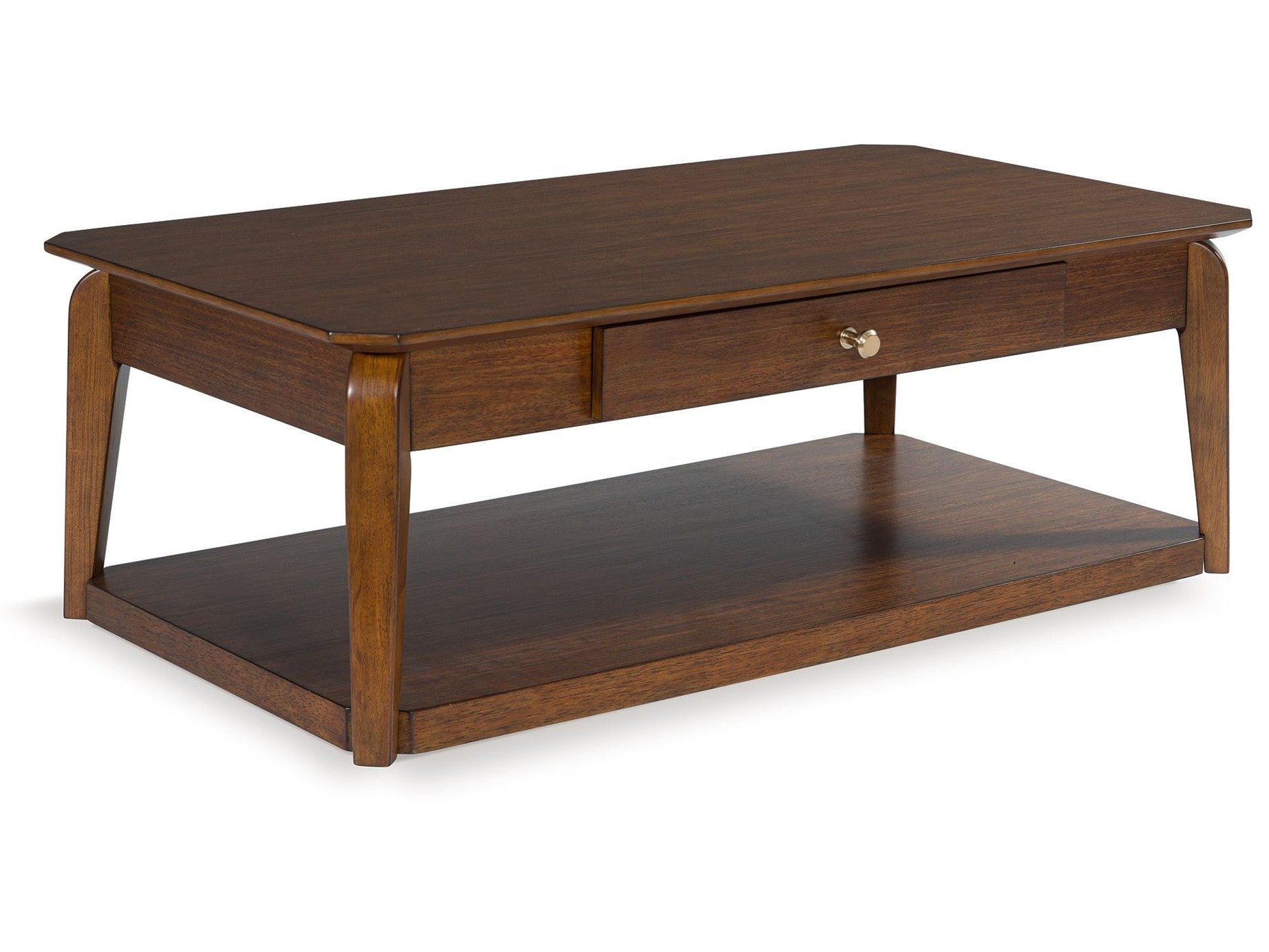 Trenmour - Rectangular Cocktail Table - Medium Brown