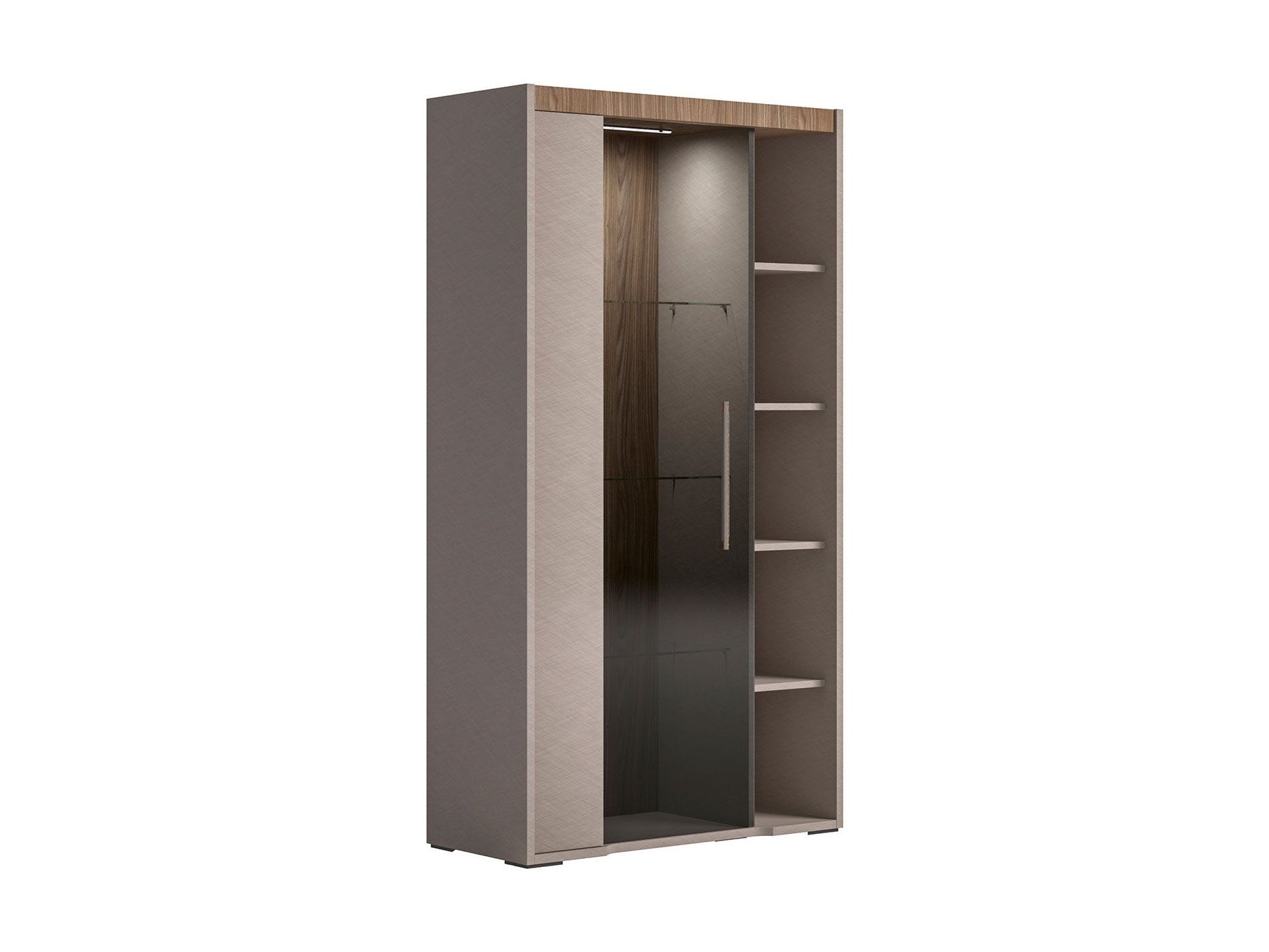 Nora - 2 Door China - Beige / Light Brown