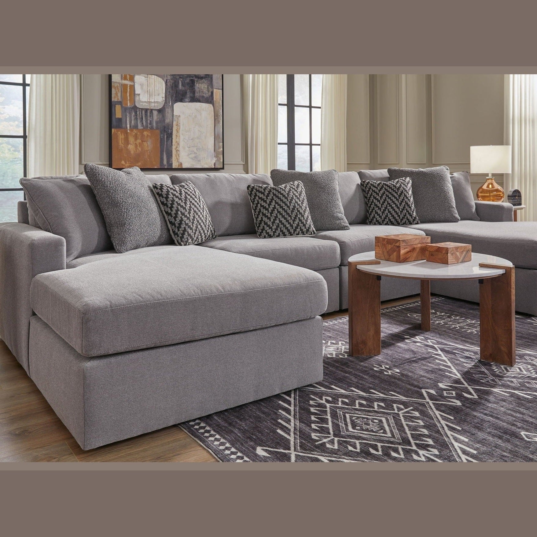 Modmax - Sectional - Granite
