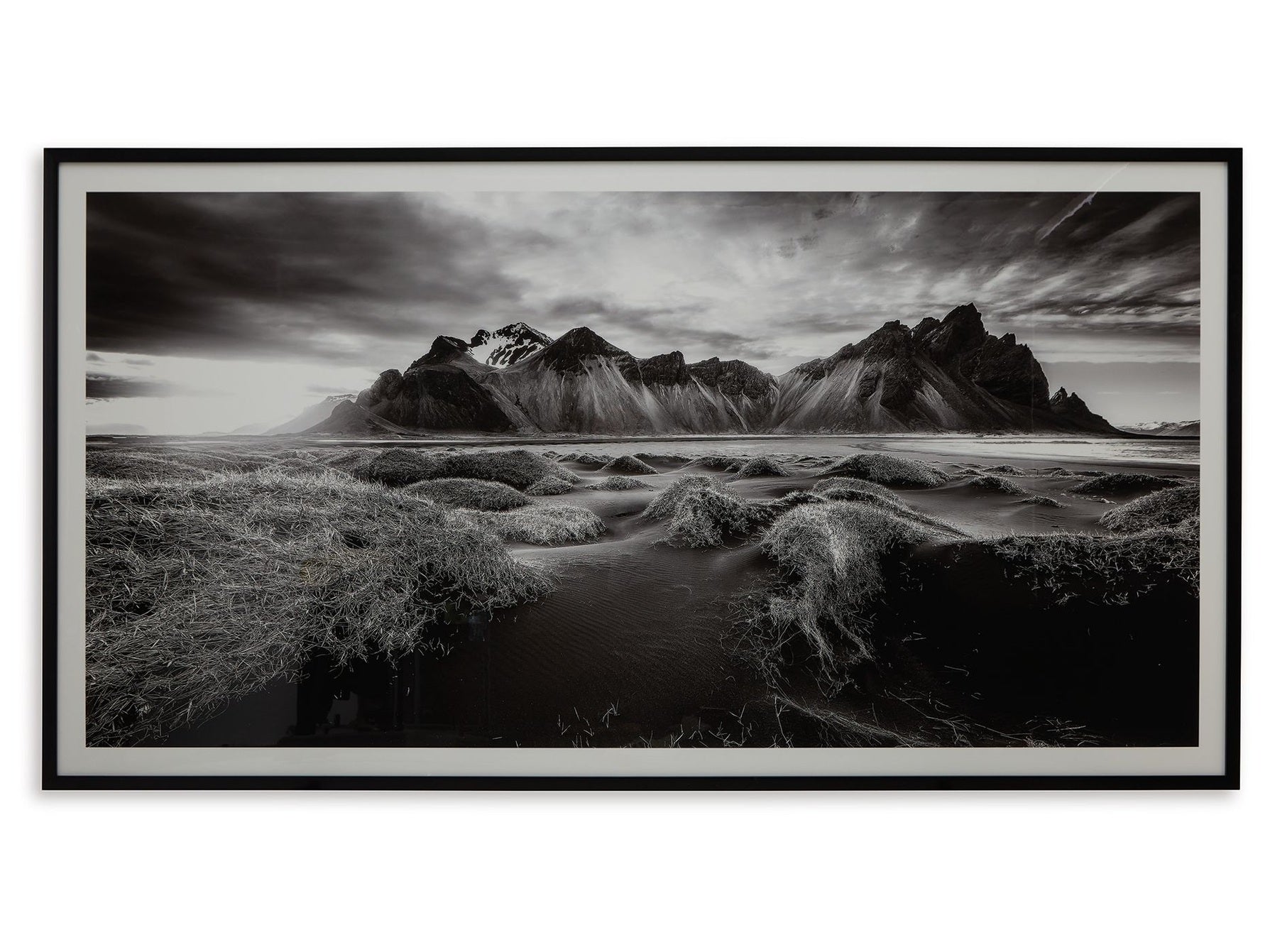 Delstone - Wall Art - Black / White