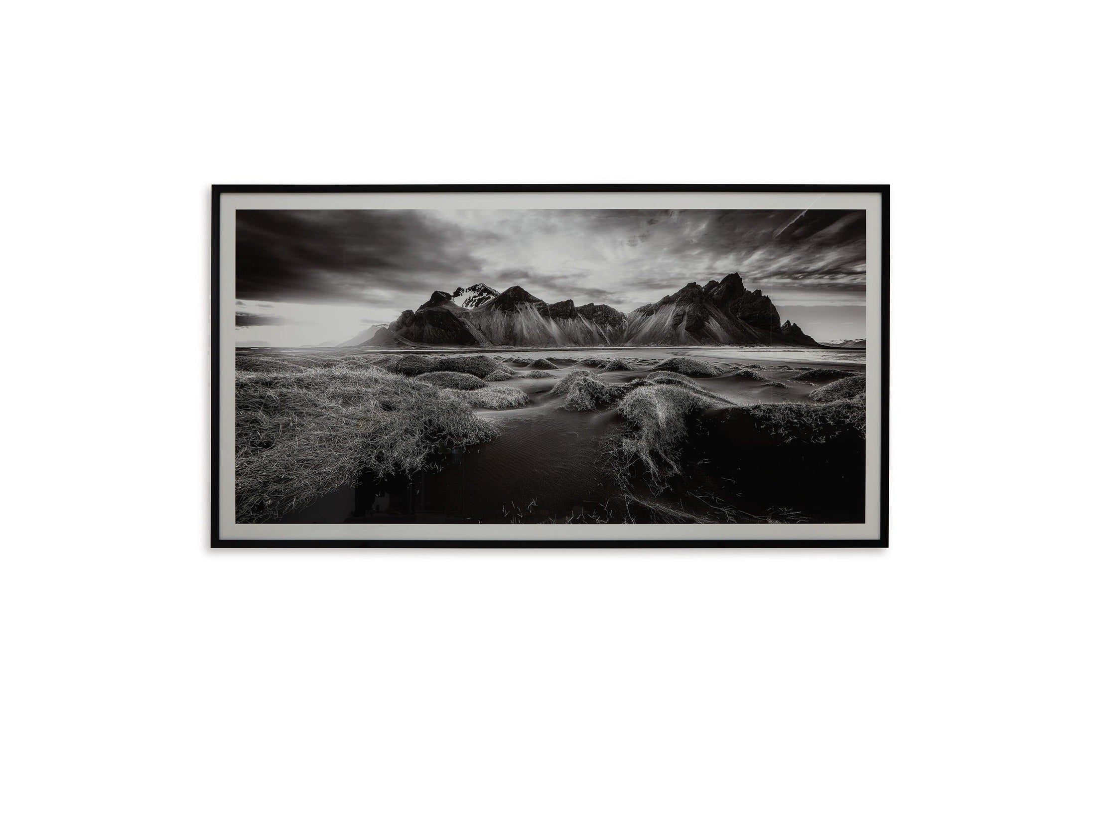 Delstone - Wall Art - Black / White