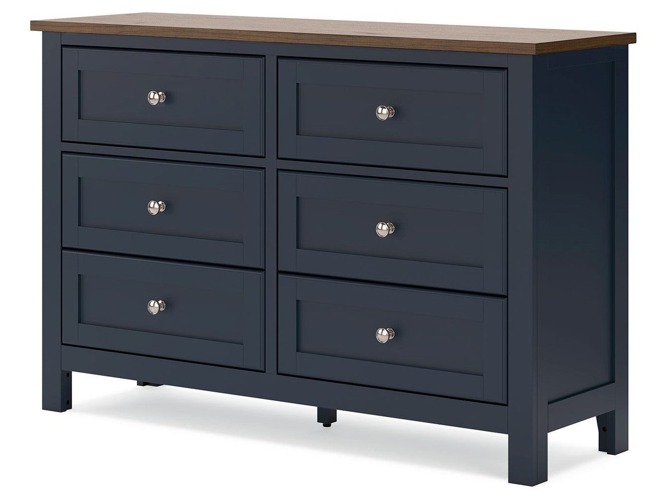 Landocken - Dresser - Brown / Blue