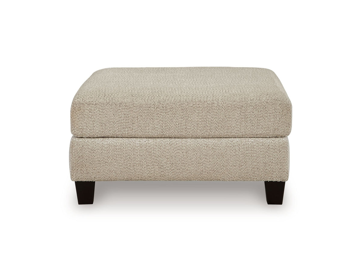 Steelwater Retreat - Oversized Accent Ottoman - Latte