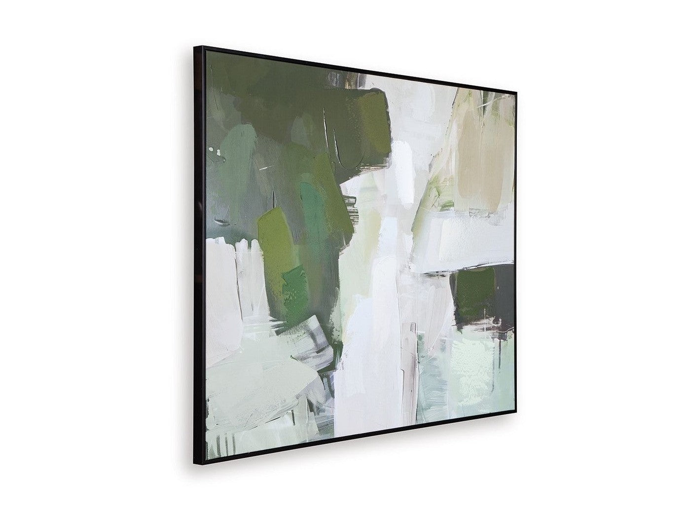 Vinick - Wall Art - Green / Gray / White