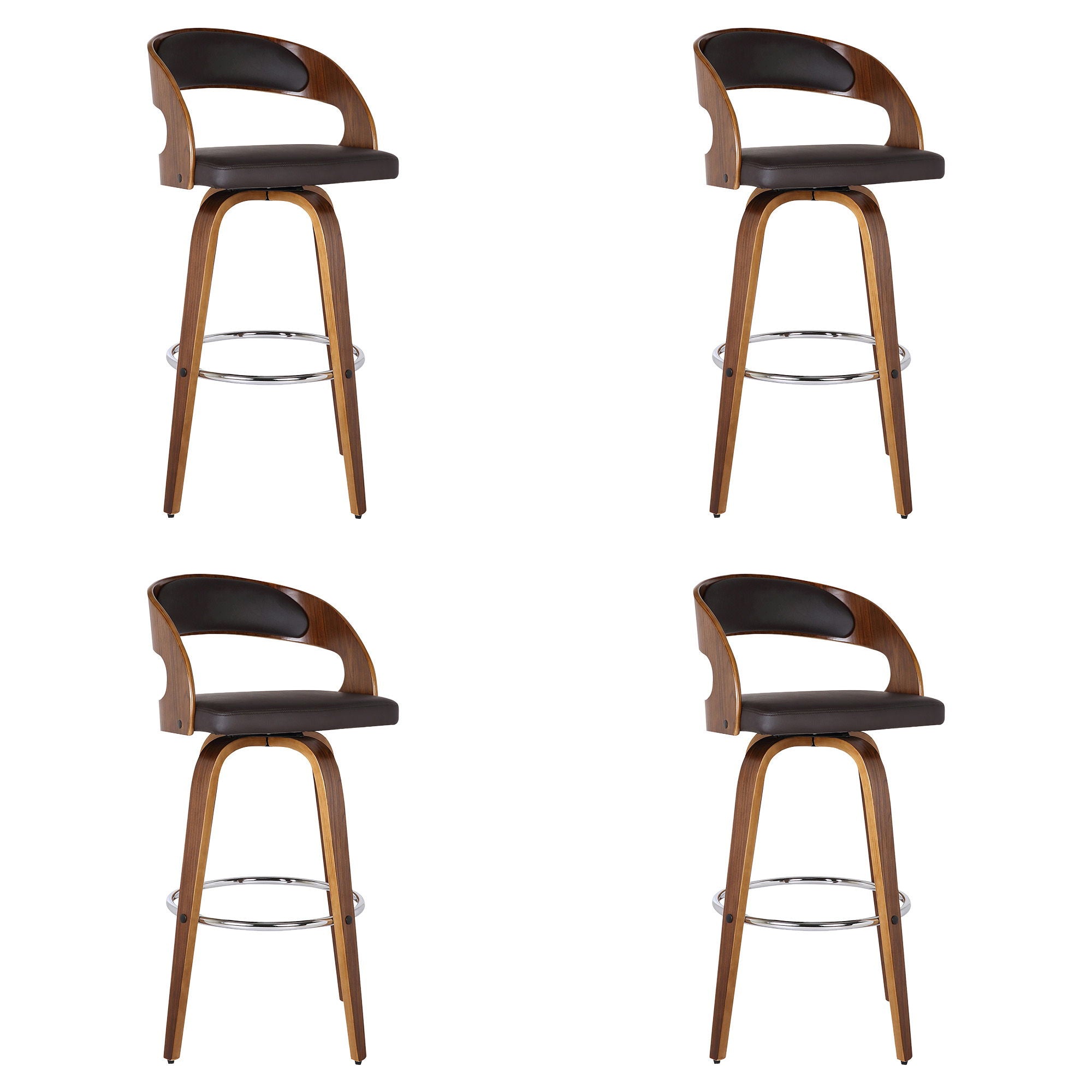 Shelly - 26" Counter Height Swivel Bar Stool