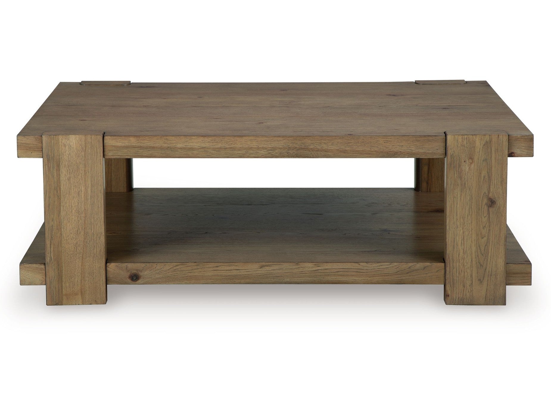 Flangren - Rectangular Cocktail Table - Light Brown