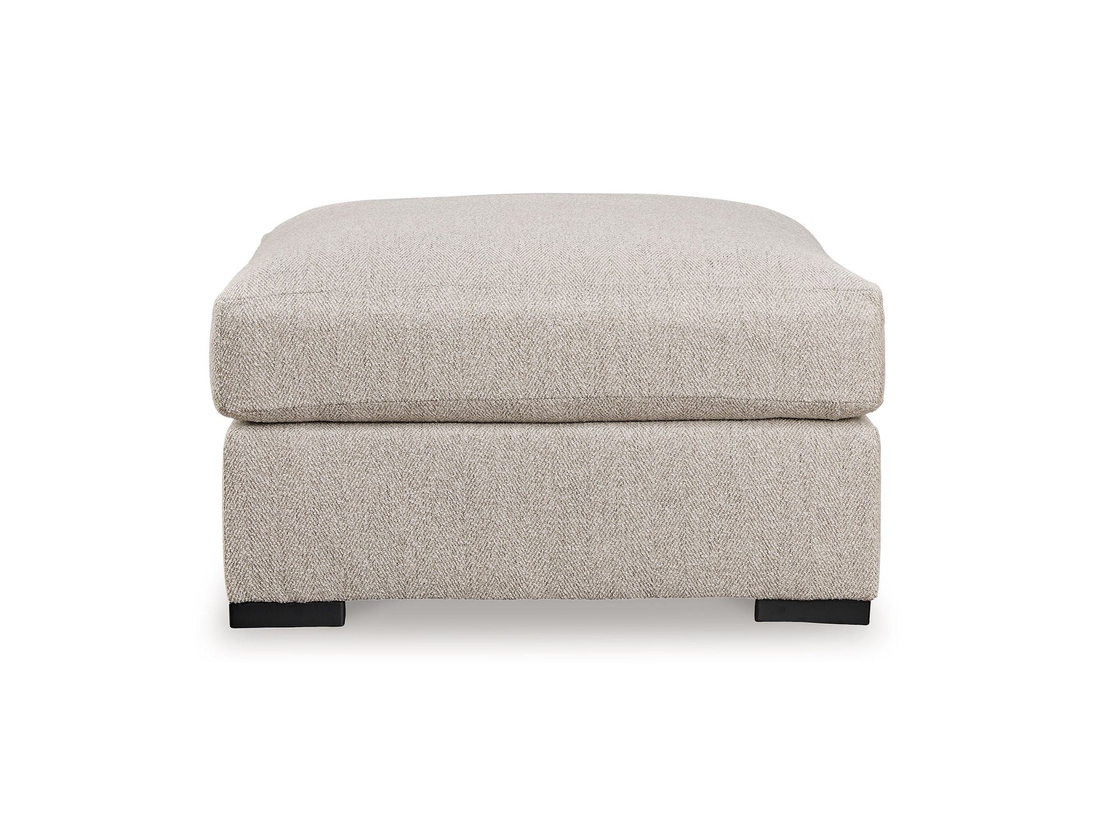 Ballyton - Oversized Accent Ottoman - Sand
