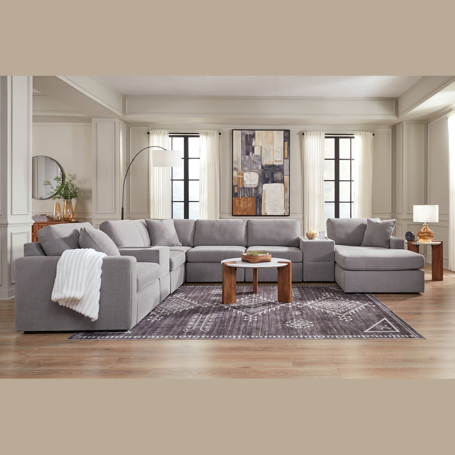 Modmax - Sectional - Granite