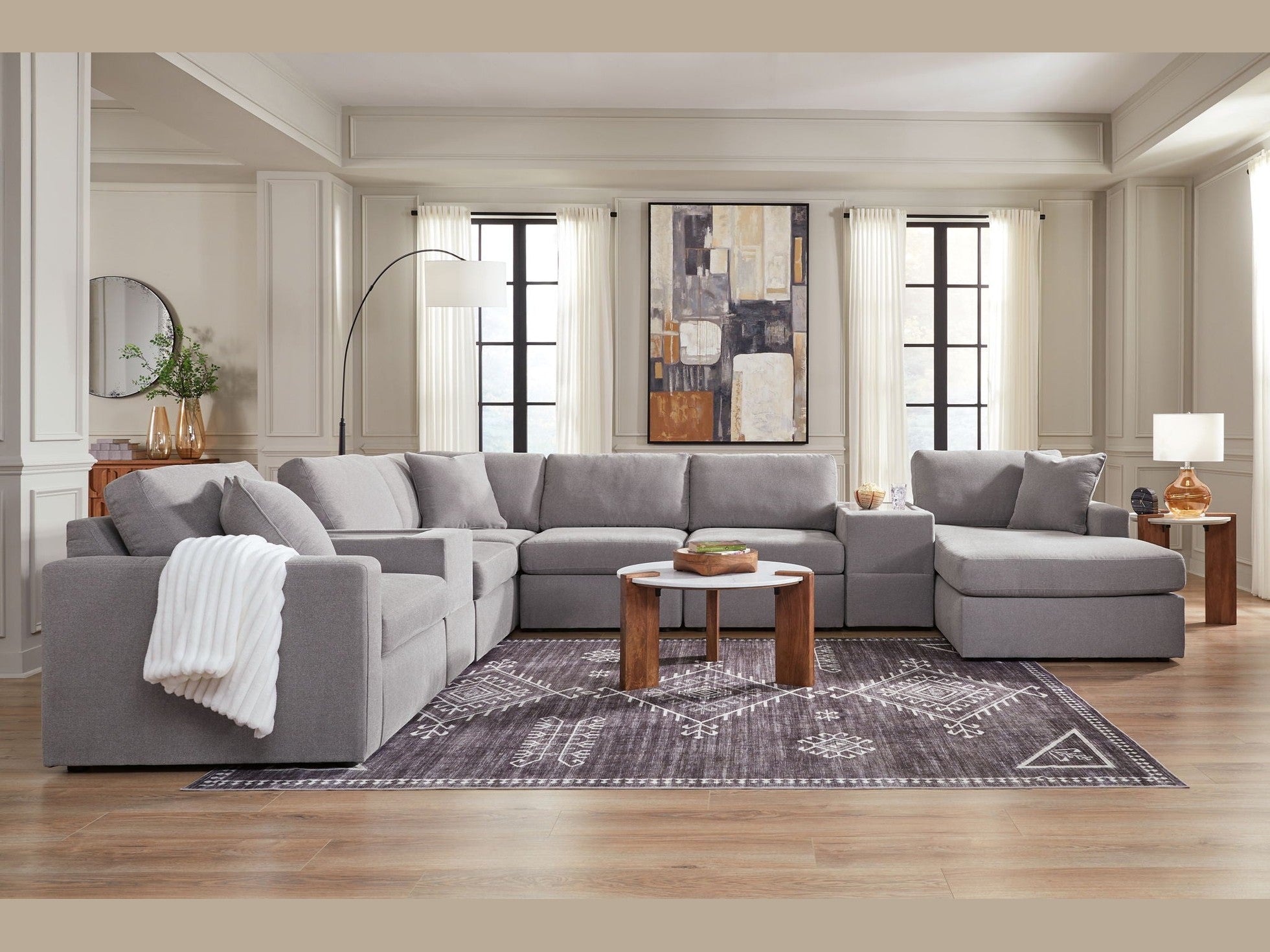 Modmax - Sectional - Granite