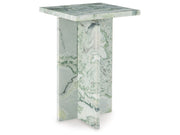Deaconwell - Accent Table - White / Green