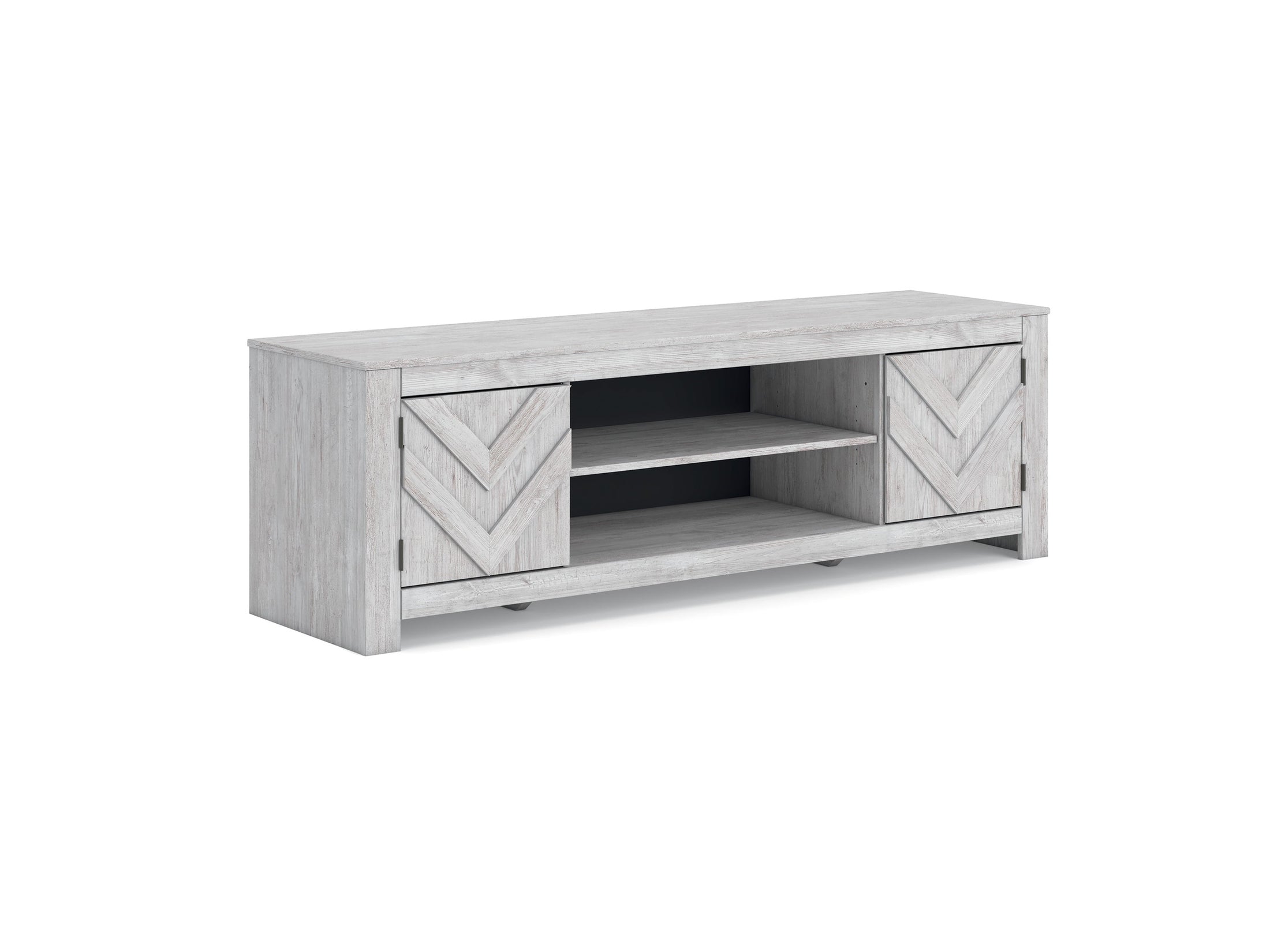 Cayboni - LG TV Stand With Fireplace Option
