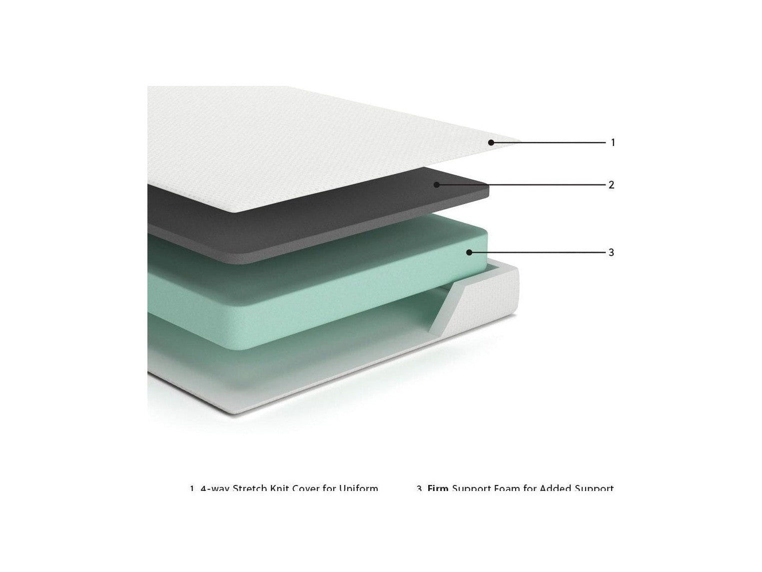 Chime 8 Inch Memory Foam - Medium Memory Foam Mattress