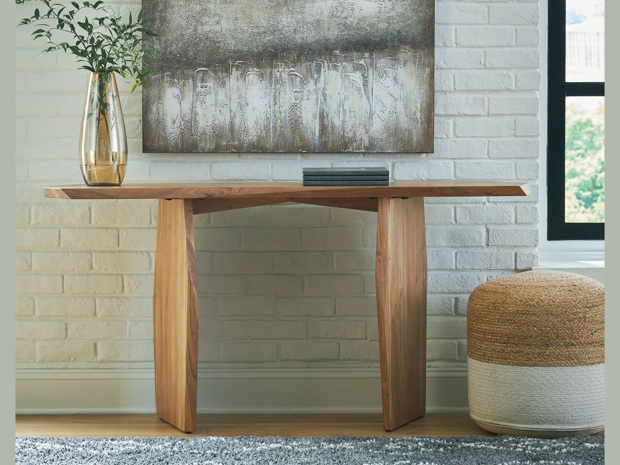 Holward - Console Sofa Table - Natural