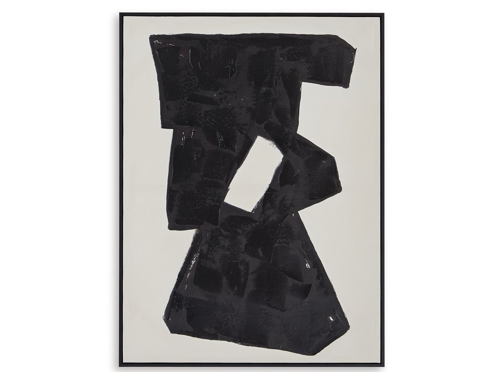 Garviery - Wall Art - Black / Cream