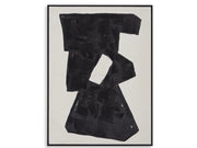Garviery - Wall Art - Black / Cream