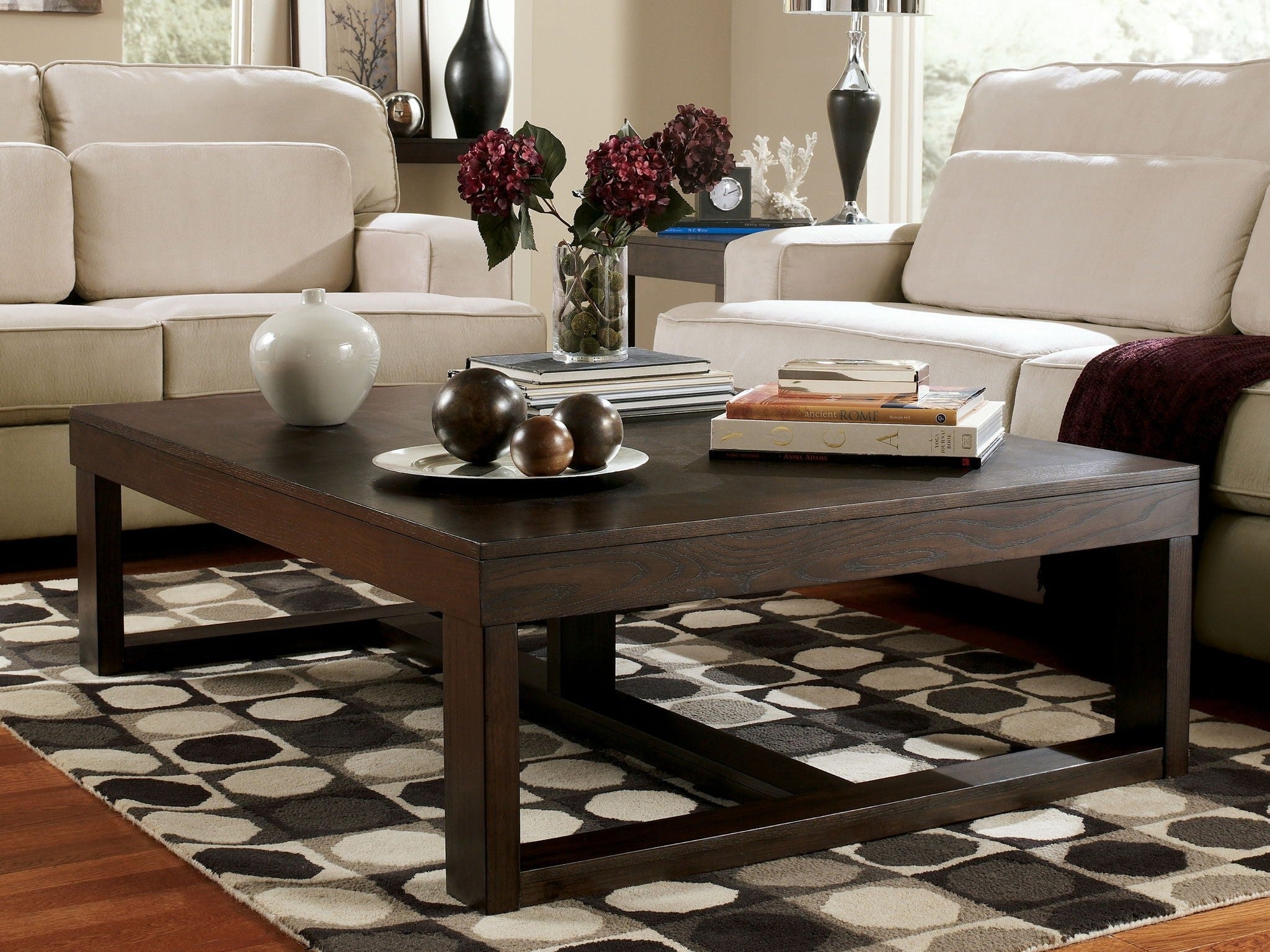 Watson - Rectangular Cocktail Table - Dark Brown