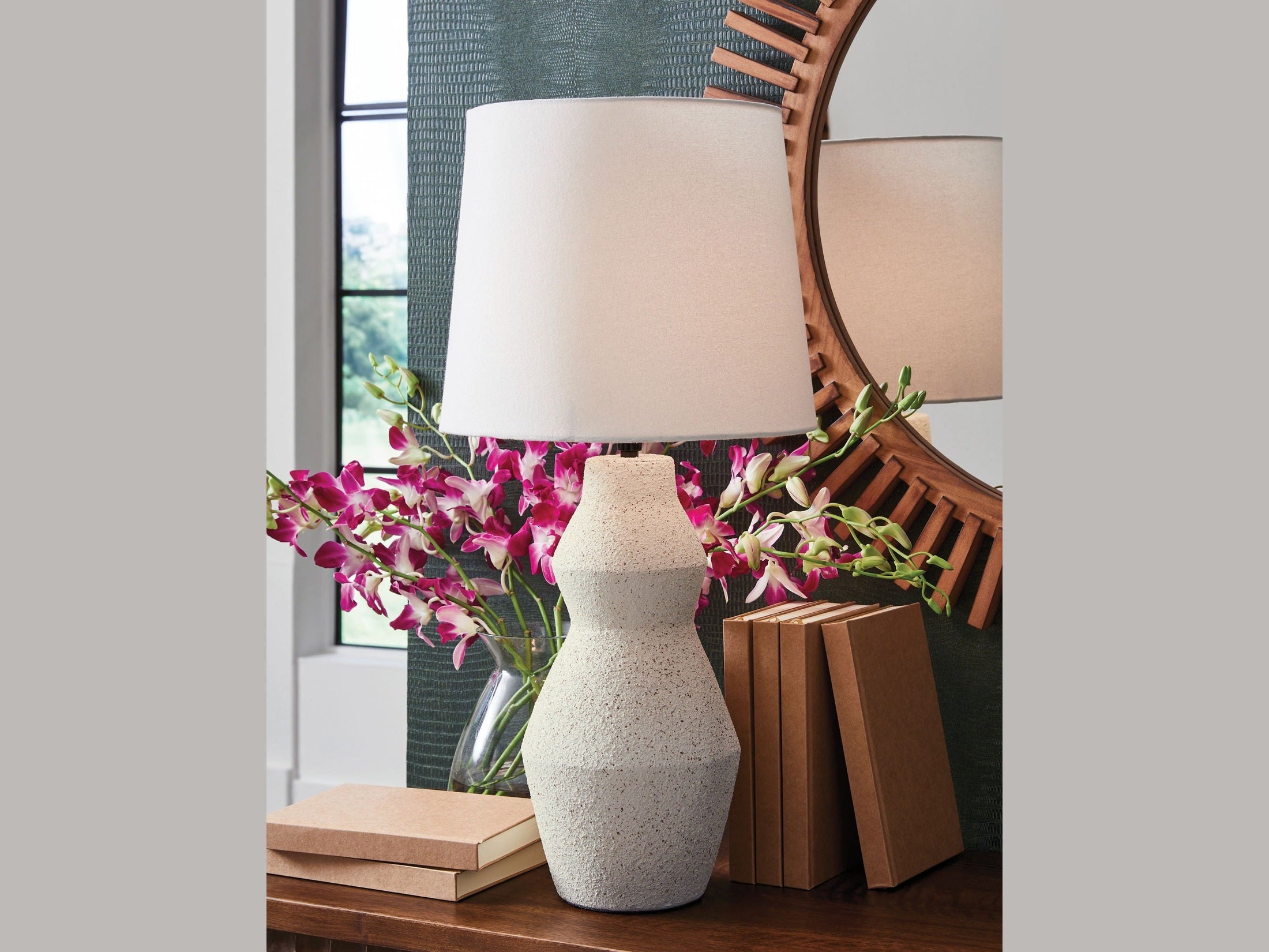 Dawthorne - Paper Table Lamp - Cream