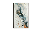 Foxenburg - Wall Art - Blue / Amber / White