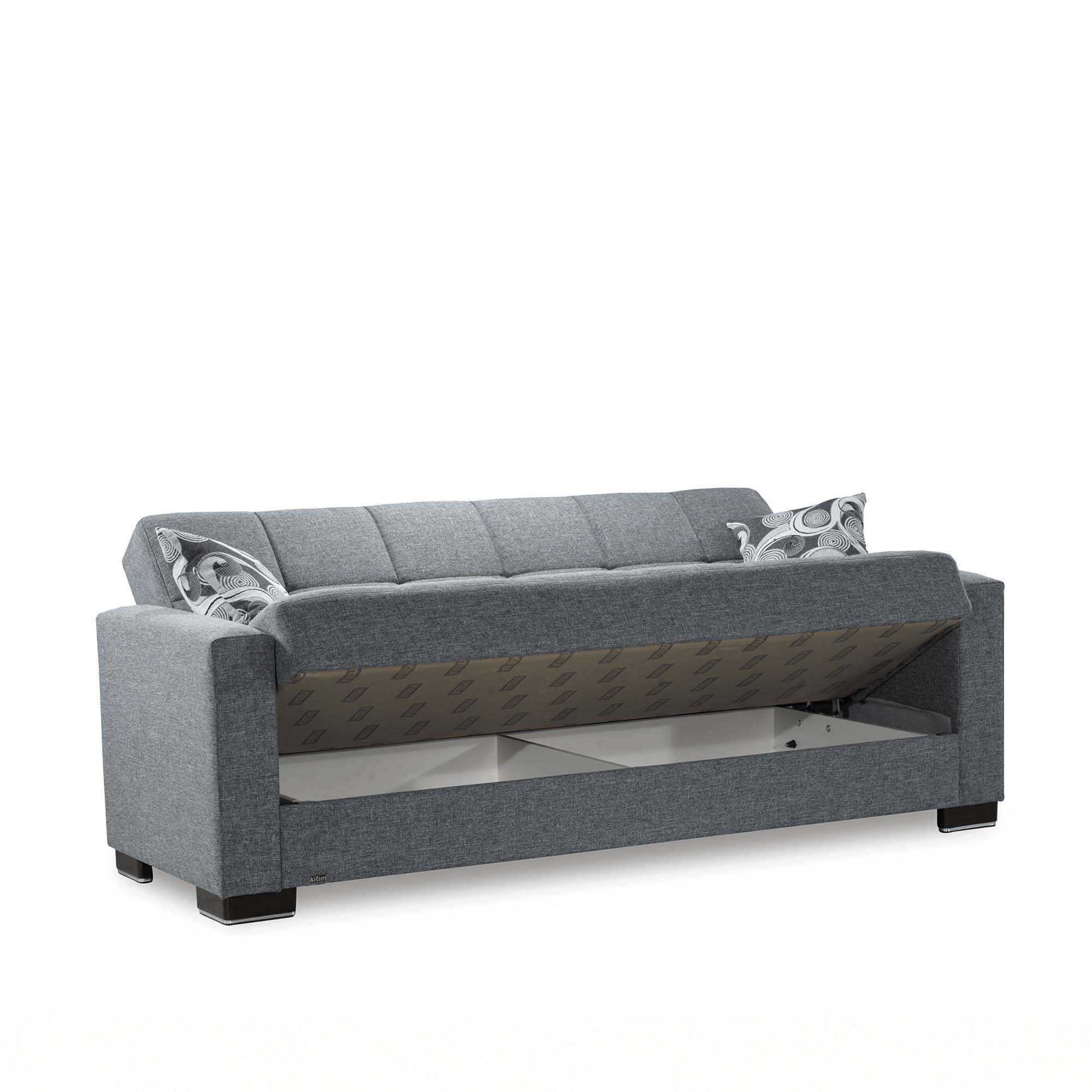 Ottomanson Armada - Upholstered Convertible Sofabed With Storage - Chenille