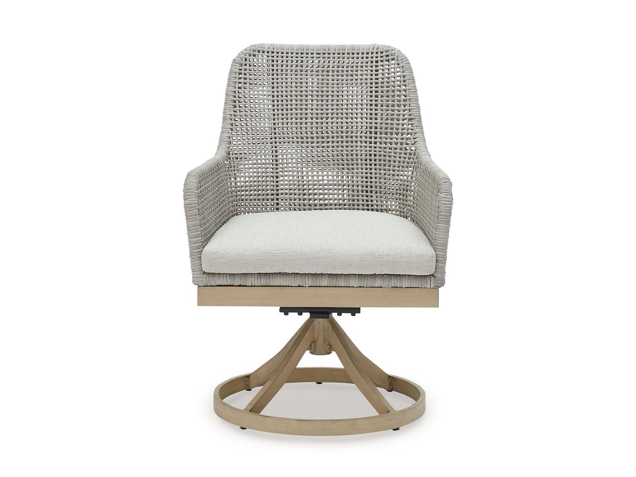 Seton Creek - Swivel Chair With Cushion (Set of 2) - Gray