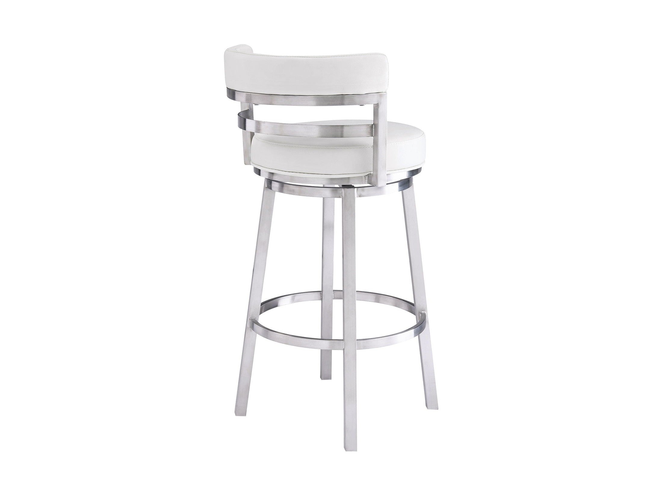 Madrid - Swivel Stainless Steel Bar Stool