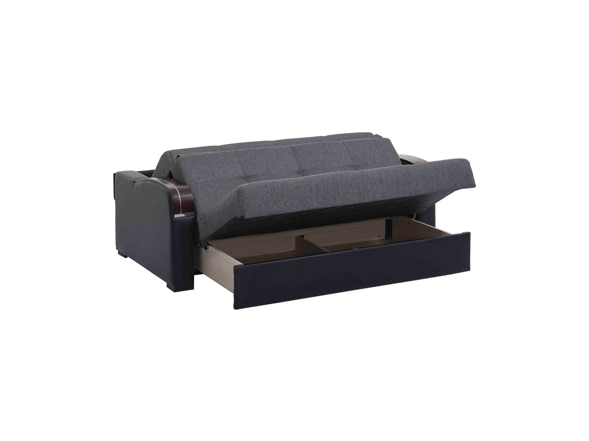 Ottomanson Sleep Plus - Upholstered Convertible Sofabed With Storage